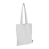 Cotton bag with long handles made from recycled co
