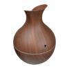 Humidifier with dark wood look