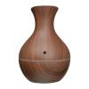 Humidifier with dark wood look
