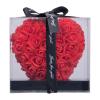 Artificial roses in heart shape