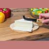 Cheese set with wooden cutting board