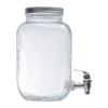 Glass dispenser with 4 jugs, 4000 ml + 4 × 450 ml