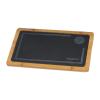 Serving board, slate/wood