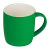 Rubberized ceramic mug