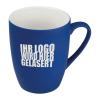 Rubberized ceramic mug