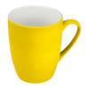 Rubberized ceramic mug