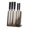 Knife block with 5 knives