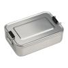 Aluminium lunch box with closure