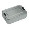 Aluminium lunch box with closure