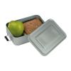 Aluminium lunch box with closure