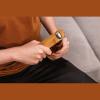 Bamboo-metal bottle opener