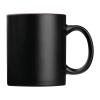 Black mug with colored inside, 300 ml