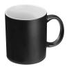 Black mug with colored inside, 300 ml