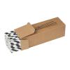 Set of 100 drink straws made of paper