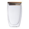 Double-walled glass with 500 ml filling capacity