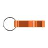 Metal keyring with bottle and can opener