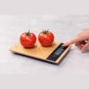 Digital bamboo kitchen scale