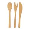 Bamboo cutlery set