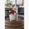 Zinc bucket with bottle opener, 6000 ml