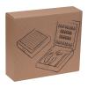Wine set in wooden box