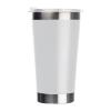 Stainless steel mug with ceramic coating inside