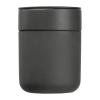 Ceramic drinking cup with silicone sleeve, 340ml