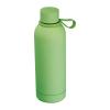 Rubberised drinking bottle with loop, 500 ml