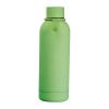Rubberised drinking bottle with loop, 500 ml