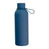 Rubberised drinking bottle with loop, 500 ml