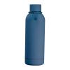 Rubberised drinking bottle with loop, 500 ml
