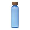 PET drinking bottle with bamboo lid, 500ml