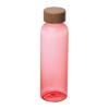 PET drinking bottle with bamboo lid, 500ml