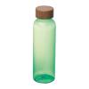 PET drinking bottle with bamboo lid, 500ml