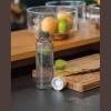 PET drinking bottle with bamboo lid, 500ml