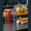 PET drinking bottle with bamboo lid, 500ml