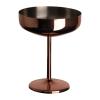 Stainless steel glass with copper, 300ml