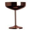 Stainless steel glass with copper, 300ml