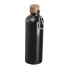 Stainless steel drinking bottle with carabiner, 75