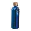 Stainless steel drinking bottle with carabiner, 75