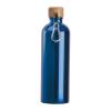 Stainless steel drinking bottle with carabiner, 75