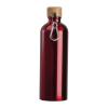 Stainless steel drinking bottle with carabiner, 75