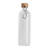Stainless steel drinking bottle with carabiner, 75