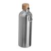 Stainless steel drinking bottle with carabiner, 75