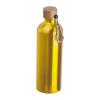 Stainless steel drinking bottle with carabiner, 75