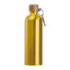 Stainless steel drinking bottle with carabiner, 75