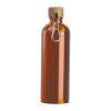 Stainless steel drinking bottle with carabiner, 75
