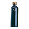 Stainless steel drinking bottle with carabiner, 75