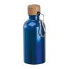 Stainless steel drinking bottle with carabiner, 40