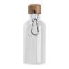 Stainless steel drinking bottle with carabiner, 40