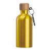 Stainless steel drinking bottle with carabiner, 40